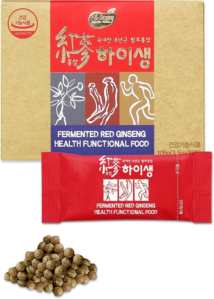 Red Ginseng Gmented Enzymes - fordøjelsesenzymer til kvinder og mænd