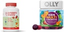 SmartyPants Kids Multivitamin Gummies og Fiber Supplement: Omega 3 Fish Oil & OLLY Kids Multivitamin + Probiotisk Gummy, fordøjelse og immunforsvar