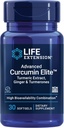 Life Extension Advanced Curcumin Elite Turmeric Extract, Ginger & Turmerones - for inflammation Health Support og Kardiovaskulær & Brain Health - Gluten- Free, Non- GMO - 30 Softgels