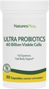 NaturePlus Ultra Probiotika - 30 Veganske kapsler - Fuld Spectrum Total Body Support - Inkluderer Prebiotic Acai - 30 Servering
