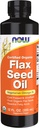 Now Foods Supplements, Certified Organic Lex Seed Oil Liquid, Cold- presset og uraffineret, 12 -Ounce