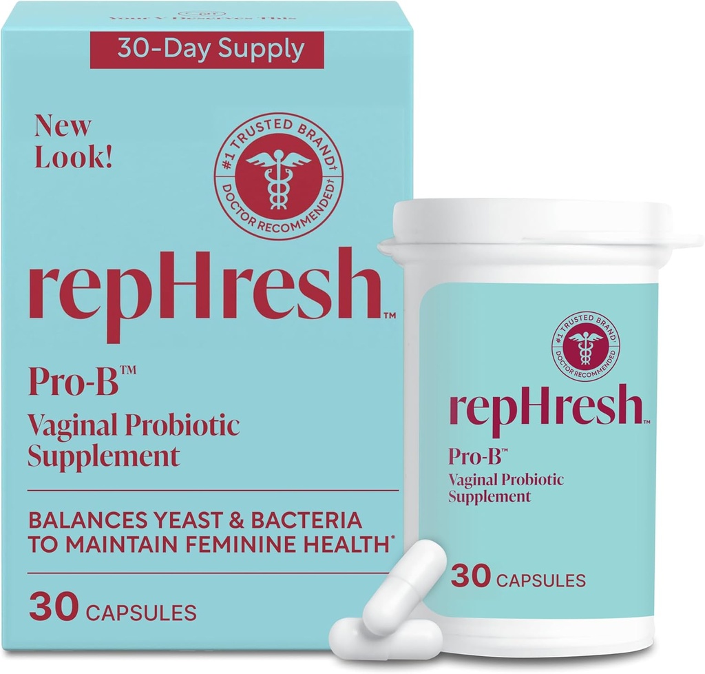 RepHresh Pro- B Women 's Probiotic, Probiotic Supplement for Women, 30 orale kapsler