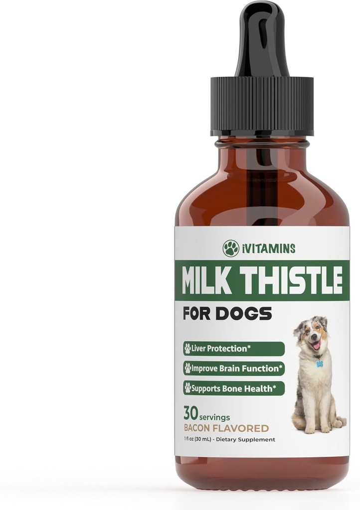 Mælk Thistle for hunde, 124; understøtter lever og nyresundhed 124; Milk Thistle for hunde, leverstøtte 124; Hund Milk Thistle