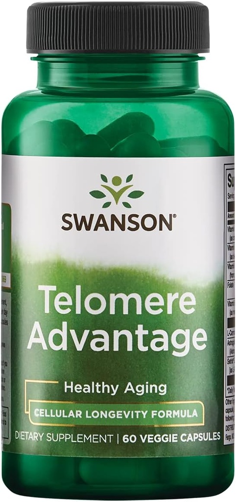 Swanson Telomere Advantage 60 Veg kapsler
