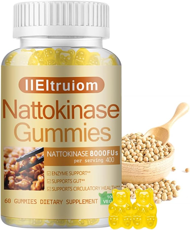 Nattokinase Supplement 8.000 FU = 400mg
