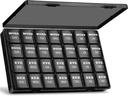 XL Stor Ugentlig Pill Organizer 4 gange om dagen, 7-dag Pill bokse og Organizer AM PM, store afdelinger Pill sag, Månedlig Medicin Organizer 28 dages dispenser for fiskeolier