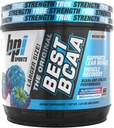BPI Sport BCAA - BCAA pulver - forgrenet kæde Aminosyrer - Muscle Recovery - Muscle Protein Syntese - Forbedret ydeevne - Hydration - Blå Hindbær - 60 Servering - 21.12 Oz