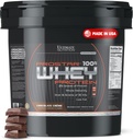 Ultimate Nutrition Prostar Whey Protein Powder Isolate, Chokolade - Lav Carb, High Protein Powder Shake for Muscle Gain & Recovery - Lavnatrium, Low- Fat & Keto Friendly - 10 lbs Bucket