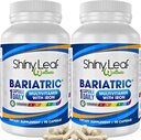 Shiny Leaf Bariatric Multivitamin med jern - 45 mg for Gastric bypass, Sleeve Gastrectomy, Roux- en- Y, Duodenal Switch - 22 Vitamin & Min, ASMBS Compliant, Vegetar, Made in USA, GMP, 180 Ct.