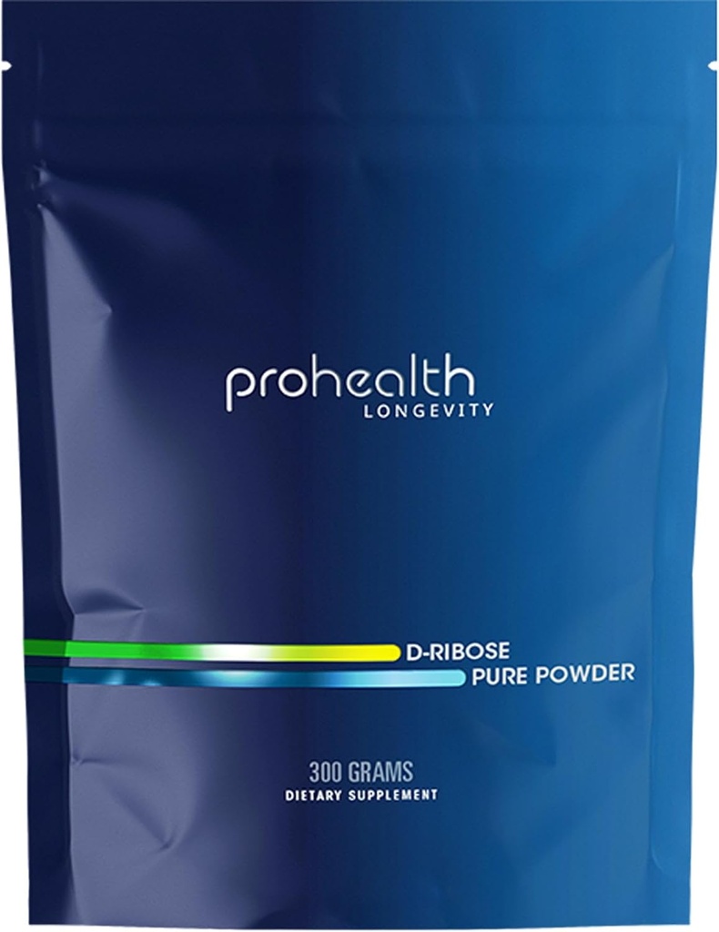 ProHealth D- Ribose (300 mormor) Hjælper med at genetablere + Sustain Energy against 124; Accelerates Tissue Recovery
