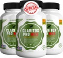 Claritox Pro Max Extra Strength Supplement, Mood Booster, Cognitive Function Enhancer, 180 Kapsler (3)