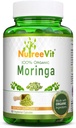 NutreeVit 100% Organic Moringa Kapsler - 60 Count Flaske
