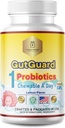 Kids Probiotika til Gut Health Buddy 124; Lemon Flavor, Halal Childrens Probiotika Buddy 124; 1 en dag for børn alder 4-12. Probiotika til børn, fremme fordøjelsesstøtte og wellness.