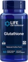 Life Extension Glutathione 500 mg - Glutathione kapsler, Antioxidant supplement, Oxidativ Stress, Aktiv Reduceret Form - Glutenfri, Non- GMO, Vegetar - 60 Kapsler