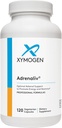 XYMOGEN Adrenaliv - Adrenal Support to Promote The Body 's Response to Stress, Promote Energy and Stamina - Rhodiola Rosea, Eleuthero, Adrenal Complex, Lakrids, Vitamin B6 (120 kapsler)