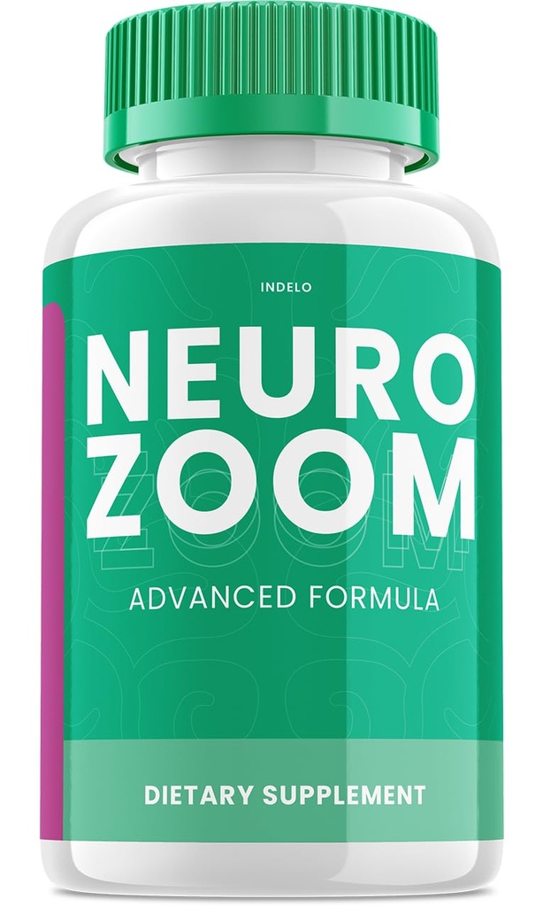 Neuro Zoom Brain Boost supplement, Neuro Zoom Advanced Memory Support Formel, Neuro Zoom Pills Nootrop at reducere Brain Fog, Neuro Zoom til Boost Memory, NeuroZoom anmeldelser (60 kapsler)