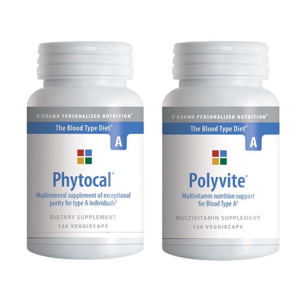 D 'Adamo Personaliseret Nutrition - Optimal Health Stack (blodtype A)