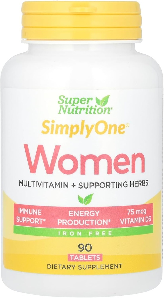 SuperNutrition SimplyOne Multi- Vitamin til kvinder, 90 Greve