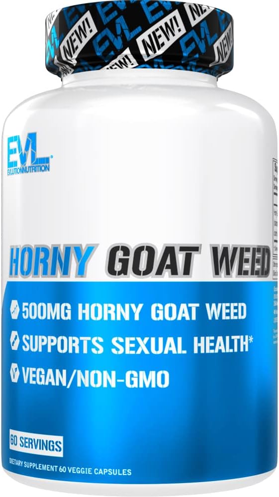 EVL Horny Geat Weed for mænd - Opfriskende Male Enhancing supplement til ydeevne størrelse energi og Stamina med Horny Geat Weed Extract - Mand Libido Booster Testosteron supplement til mænd