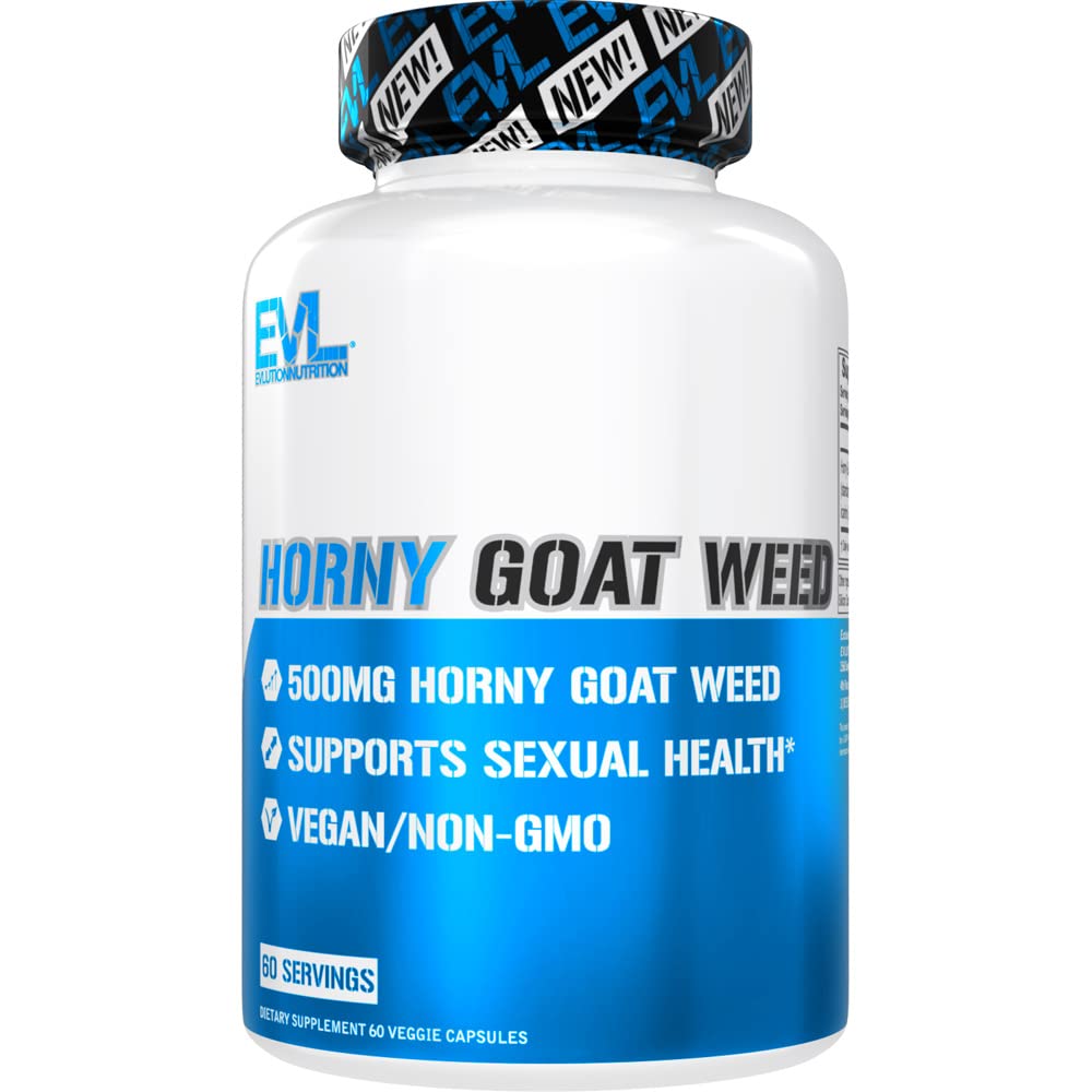 EVL Horny Geat Weed for mænd - Opfriskende Male Enhancing supplement til ydeevne størrelse energi og Stamina med Horny Geat Weed Extract - Mand Libido Booster Testosteron supplement til mænd