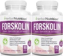 Forskolin for Weight Loss, 250mg-500mg Max Strength Forskolin Two Pack 90 Count Bottles, 20% Extract of Pure Forskolin, Ideal Diet and Athletes Formula!