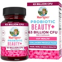 MaryRuth Organics Probiotiske skønhedskapsler er 124; Vegan Collagen Support er 124; Anti-Aging er 124; Gut sundhed er 124; Hår hud og negle Vitaminer er 124; Skin Care er 124; Biotin er 124; Non- GMO-projekt Verificeret 124; 60 Greve
