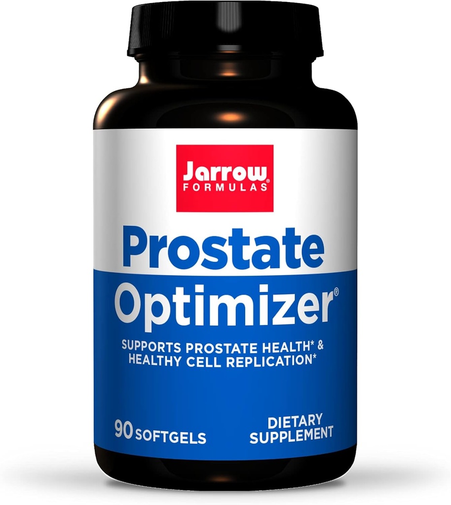 Jarrow Formulas Prostate Optimizer - 90 Softgels - Understøtter Prostate Sundhed, Bstige Funktion & Urinary Flow - Sund celle replikation - 30 Serveringer