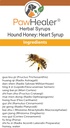 Pawhealer ® Hound Honey: Heart Syrup - Urte Remedy for Hund Hough - 5 fl oz - suppressant - Urte Remedy - Gagging & Wheezing På grund af hjerte...