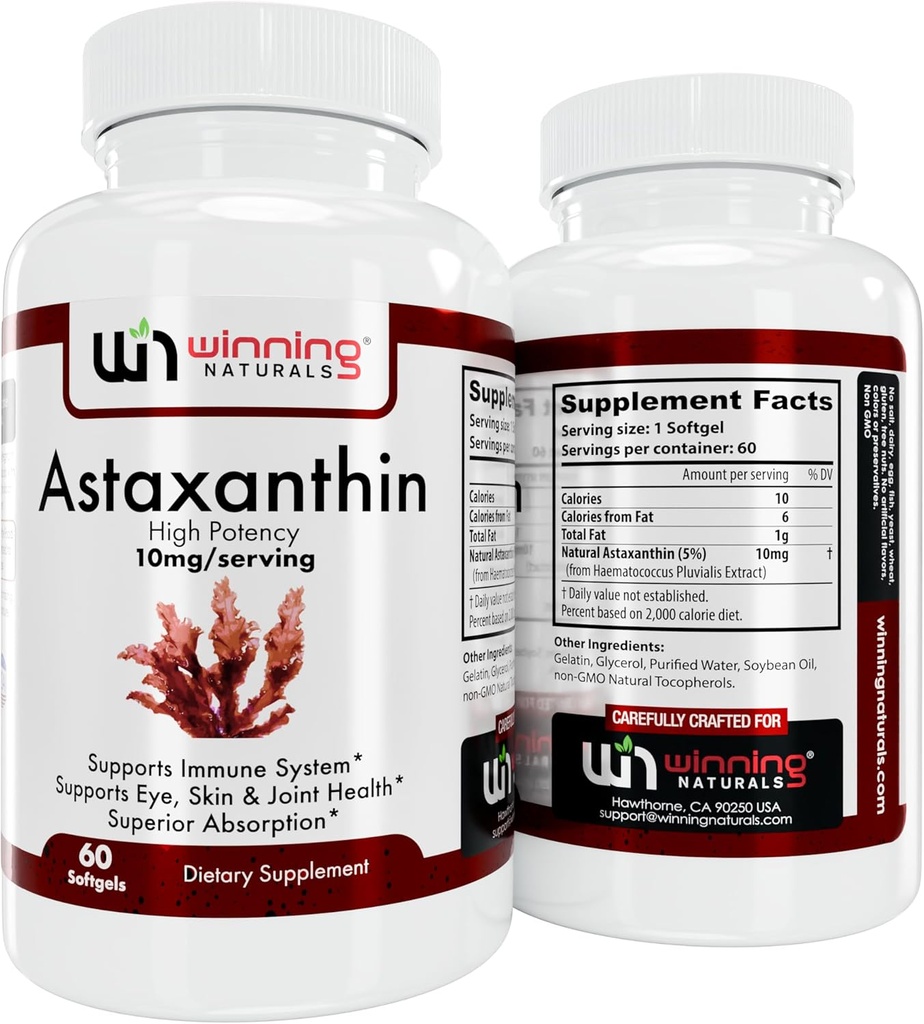 Astaxanthin 10 mg