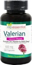Valerian Root Capsules Organic 500 mg Herb Extract Supplement 100 Pills