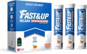 FAST&UP Reload – Instant Hydration and Electrolytes Replenishment - Saver Multipack - 60 Effervescent Tablets (Peach Ice Tea)