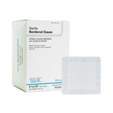 DermaRite 's Steril Bordered Gauze Dressing med Adhesive Border - Fleksibel Non- Linting Materiale, First- Aid, Individuelt pakket - 2 in. x 3-3 / 4 in., 1 Greve, 50 Pakker, 50 Total