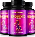 (3 Pack) Erogenix kapsler, låse din maksimale ydeevne, Alt naturligt supplement til støtte Longt- Vedvarende energi og samlet sundhed, officielle Ero Genix anmeldelser (180 Kapsler)