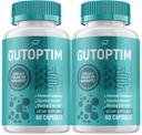 Gutoptim Advanced Probiotic Capsules, Gutoptim Probiotics Support til fordøjelsesmedicin Pills, Gutoptim Anmeldelser, Gut Supplement & fordøjelsesstøtte (2 pakke - 120 kapsler)