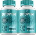 Gutoptim Advanced Probiotic Capsules, Gutoptim Probiotics Support til fordøjelsesmedicin Pills, Gutoptim Anmeldelser, Gut Supplement & fordøjelsesstøtte (2 pakke - 120 kapsler)