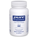 Pure indkapslinger hår / hud / negle Ultra avanceret skønhed supplement - Biotin & kollagen supplement til sundt hår, stærke negle og ungdommelige hudstøtte * - 60 kapsler