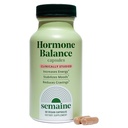 Semaine Daily Hormone Balance - Clearer Skin, Forbedret Moods, Deeper Sleep & Happier Hormones. Hormone- fri, Vegansk kapsel, multi- sympatom- understøttelse (60 ct)