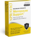 Menopause Support, Menopause Relief for kvinder, Reducere varme flush, Nat Sweats & Mood Swings, Maksimal styrke Hormone Balance, 28ct