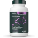 VetriScience Omega sundt hjerte Easy- åbne kapsler, Cardio styrke taurine og Omega-3 supplement til hunde og katte, Heart Support Supplement til kæledyr, 90 Tæl