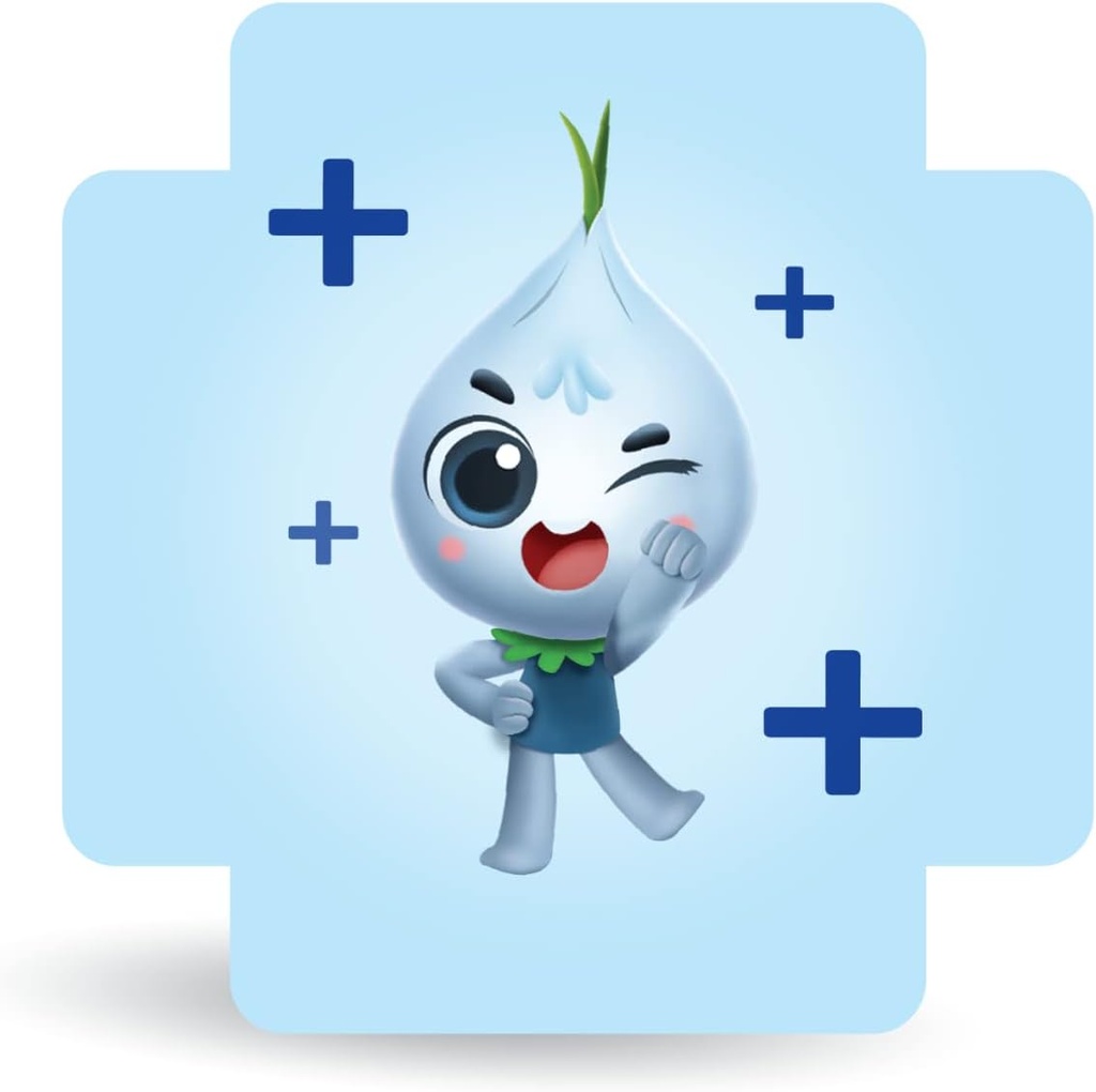 Organic Onion Patch Kids with Tea Tree Oil, Allergy Relief, Stuffy Nose, 6 Patches / Box, 12 Timer Varighed, Aroma Patch, Nasal Strips og Næse Strips Alternativ