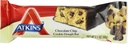 Atkins Chocolate Chip Cookie Dough Protein Meal Bar, High Fiber, 1g Sugar, 3g Net Carbs, Meal Erstatning, 5 Greve (pakke med 6)