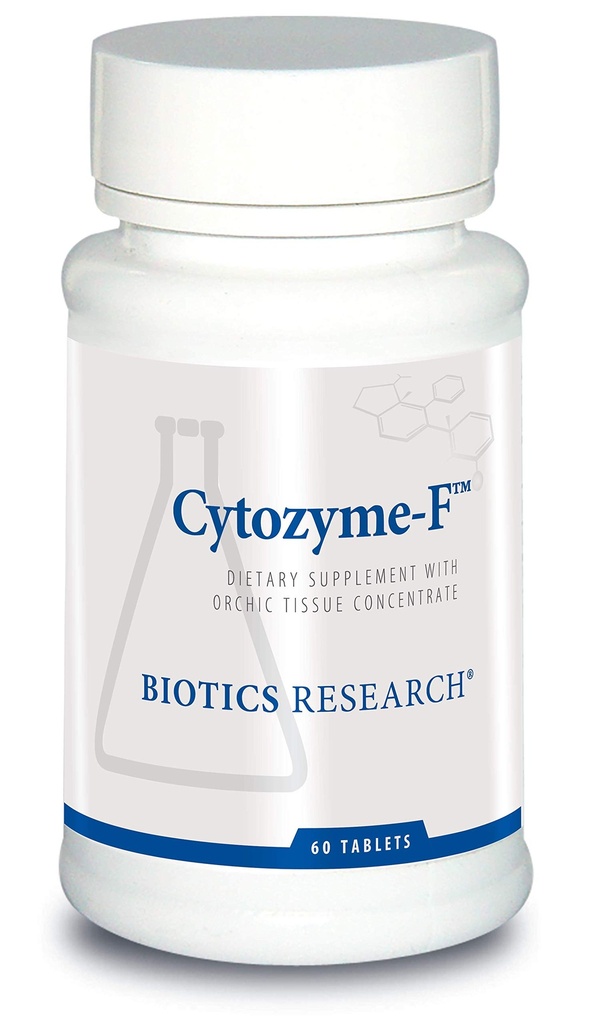 Bioteknologi forskning Cytozyme F kvindelige støtte Formel, Understøtter endokrine funktion, Glandulær sundhed, kvinders sundhed, Potent Antioxidant Aktivitet, Medical, Catalase. 60 tabletter
