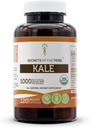 Secrets of the Tribe Kale USDA Organic Capsules | Certified Organic Vegetarian Capsules, Herbal Dietary Supplement | Brassica oleracea VAR. Acephala Dried Leaf (120 Count)