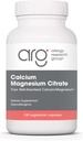 Allergy Research Group Calcium Magnesium Citrate Supplement - Bone Health, med Calcium Citrate, Pure, Well- Absorberet, Vegetariske Kapsler - 100 Tæl