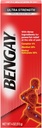Bengay Ultra Strength Topical Pain Relief Cream, Non- Greasy Topical Analygesic for Minor Arthritis, Muscle, Joint and Back Pain, Campher, Menthol og methylsalicylat, 4 OZ
