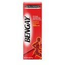 Bengay Ultra Strength Topical Pain Relief Cream, Non- Greasy Topical Analygesic for Minor Arthritis, Muscle, Joint and Back Pain, Campher, Menthol og methylsalicylat, 4 OZ