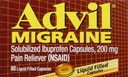 Advil Migræne - 80 væskefyldte kapsler