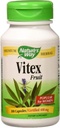 Nature 's Way Vitex Fruit 400 milligram, 100 vegetariske kapsler. Pakning med 1 flaske