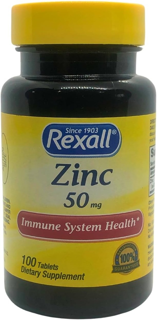 Rexall Zink 50mg - 100 tabletter