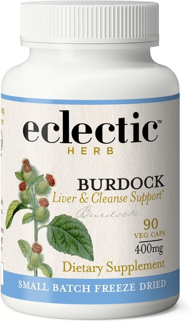 ECLECTIC INSTITUTE Raw Fresh Freeze- Tørred Non- GMO Burdock